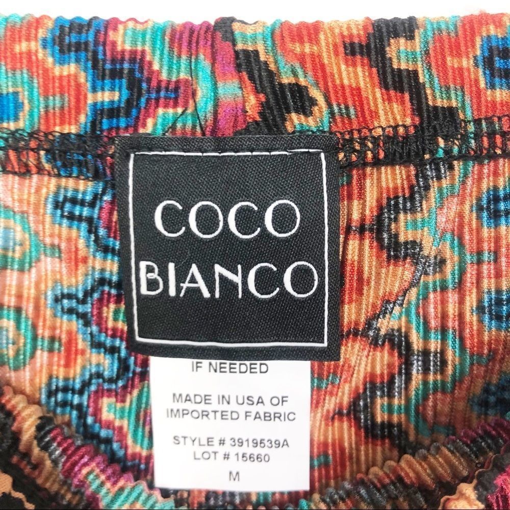 Coco Bianco | Boho Multicolor Zig Zag Chevron Str… - image 4